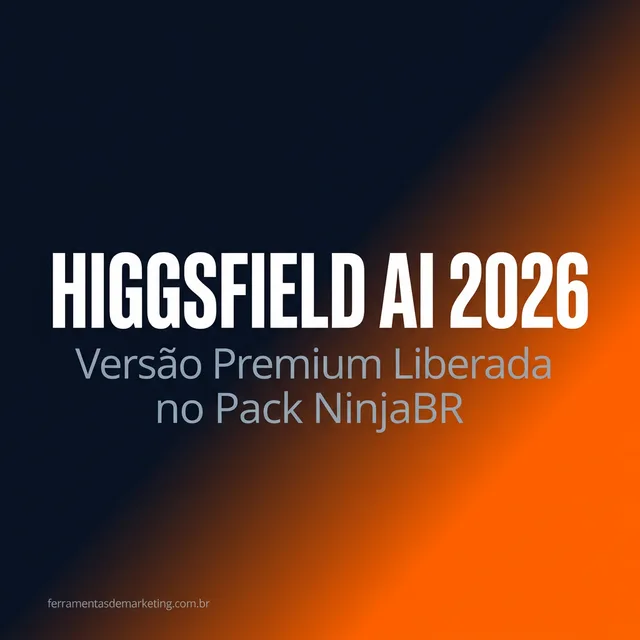 Rateio Higgsfield AI 2026: Criador de Vídeos Premium por R$127/mês