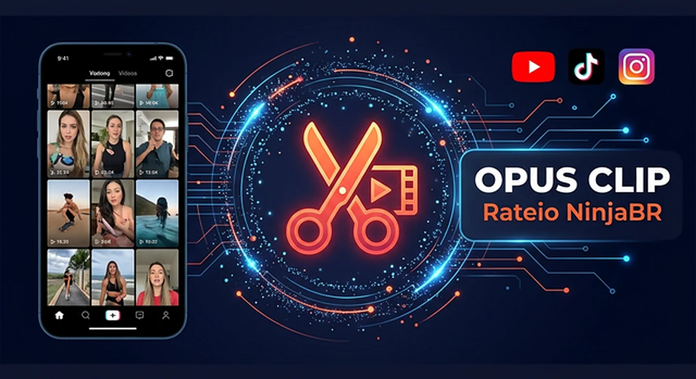 Rateio Opus Clip 2026 - como acessar ferramenta de IA para criar shorts virais